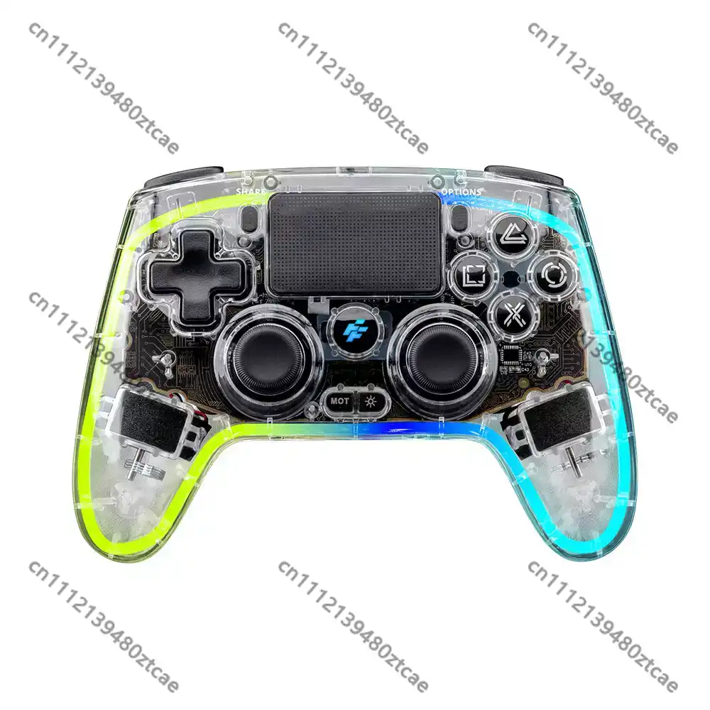 Gaming Hardware And Accessories - Transparenter kabelloser Gamecontroller, Gaming-Gamepad, kompatibel mit