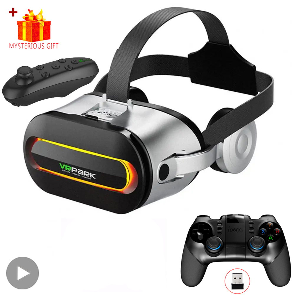 Gaming Accessories Bundle - Viar 3D Virtual Reality VR-Brille, Headset,