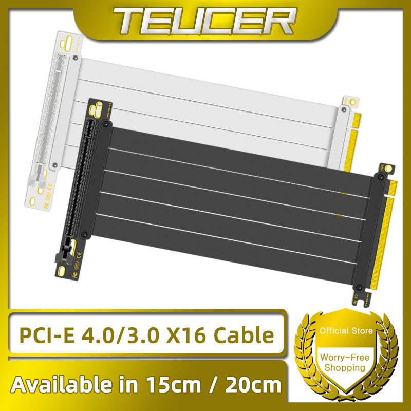 Vertical Gpu Bracket - TEUCER PCI-E 4.0 x 16 Riser-Kabel,