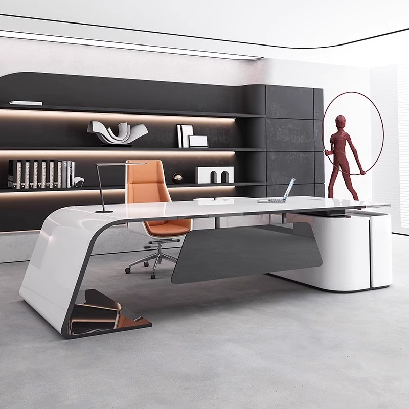 Gaming Accessories Officeworks - Organizer Moderner Büroschreibtisch Arbeitsästhetisches Gaming Schreiben