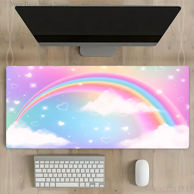Gaming Accessories Officeworks - , Rainbow Gaming-Mauspad / Mauspad, rutschfeste