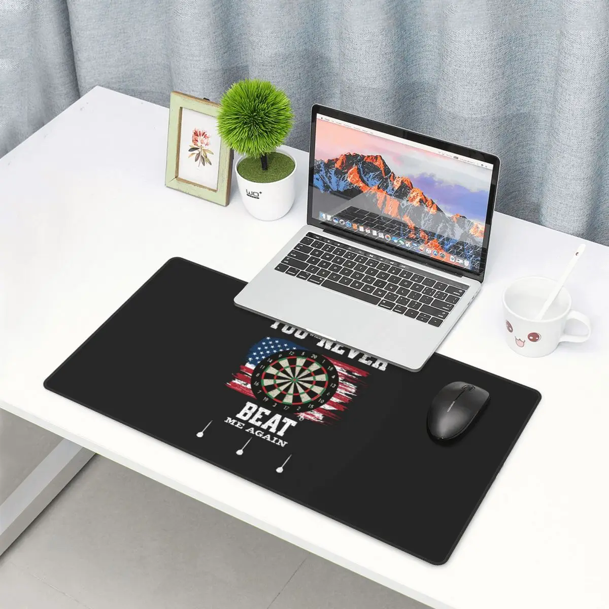 Gaming Accessories Target - Große Mausunterlage Dartscheibe Pfeil-Zielmatte Gamer PC