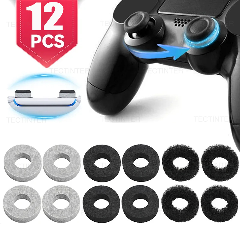 Gaming Accessories Target - 12 Stück Präzisions-Kontrollringe Zielhilferinge für PS5/PS4/Xbox/Switch