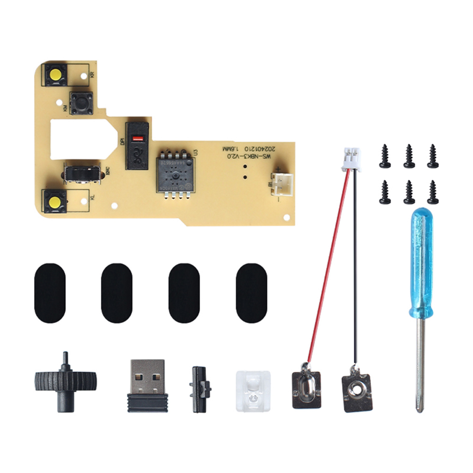Gaming Hardware And Accessories - 1 Set DIY Drahtlose Maus Druckbare