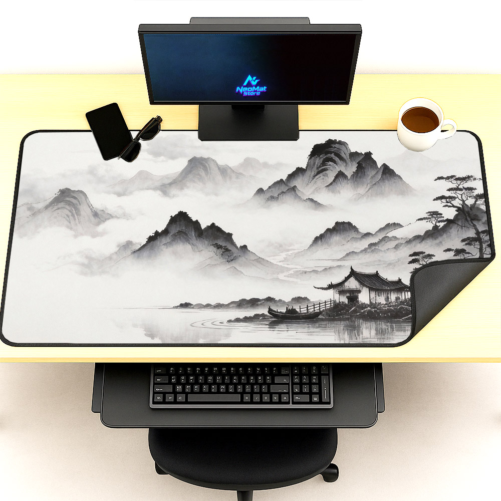 Chinesisches Mauspad Schwarz-W – Gaming Accessories Officeworks Bewertung und Preis
