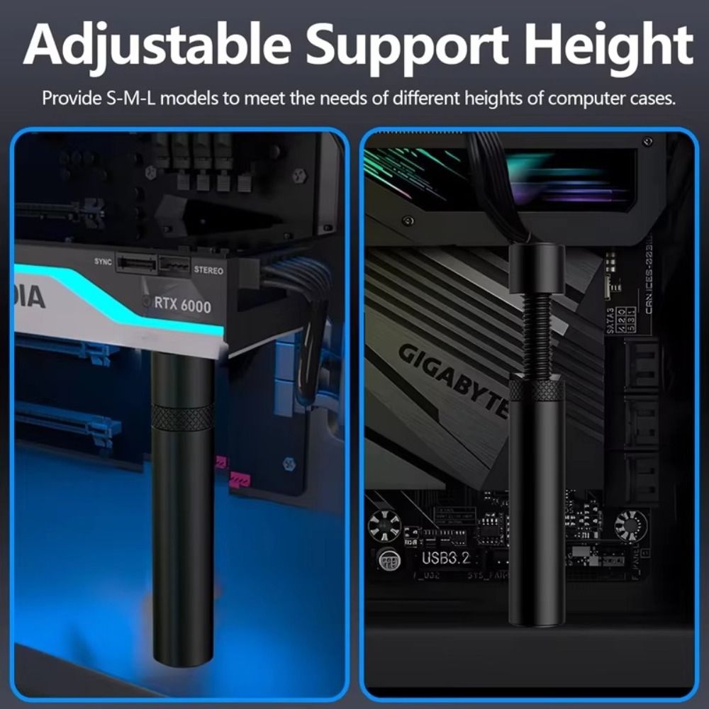 Verstellbarer Grafikkartenhalt – Vertical Gpu Bracket Bewertung und Preis