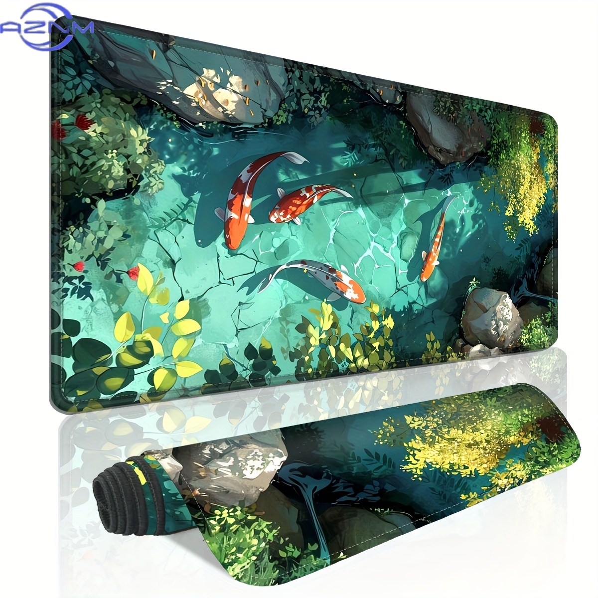Großes Koi-Fisch Gaming-Mauspa – Gaming Accessories Officeworks Bewertung und Preis