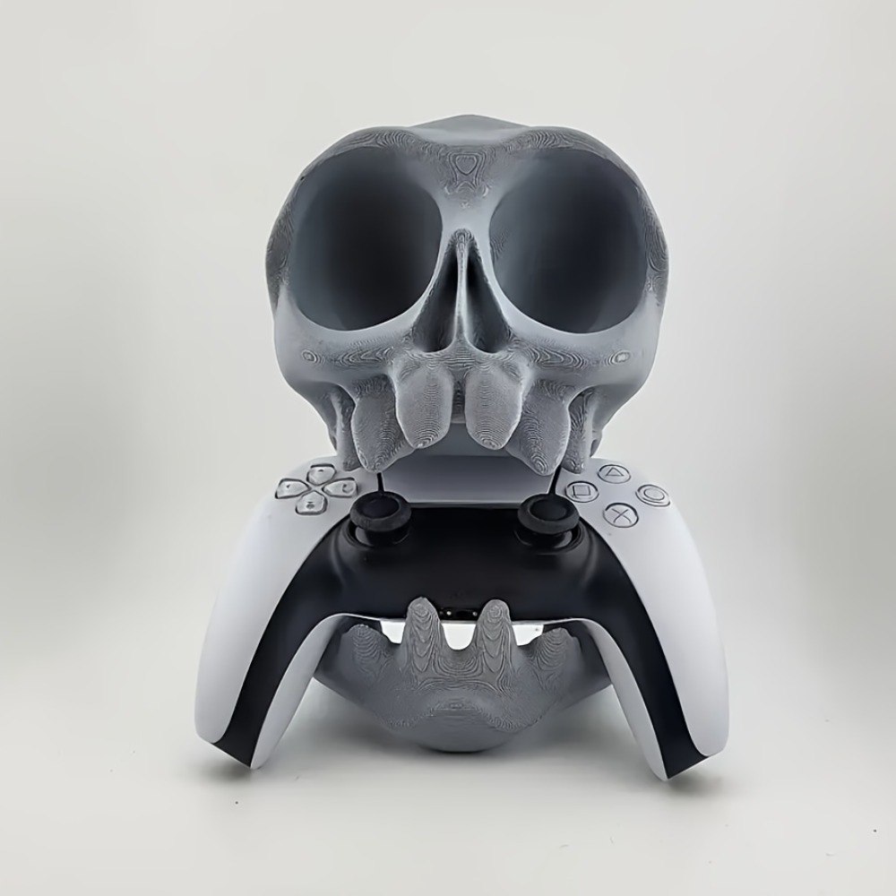Totenkopf-förmiger Controller- – Gaming Accessories Holder Bewertung und Preis