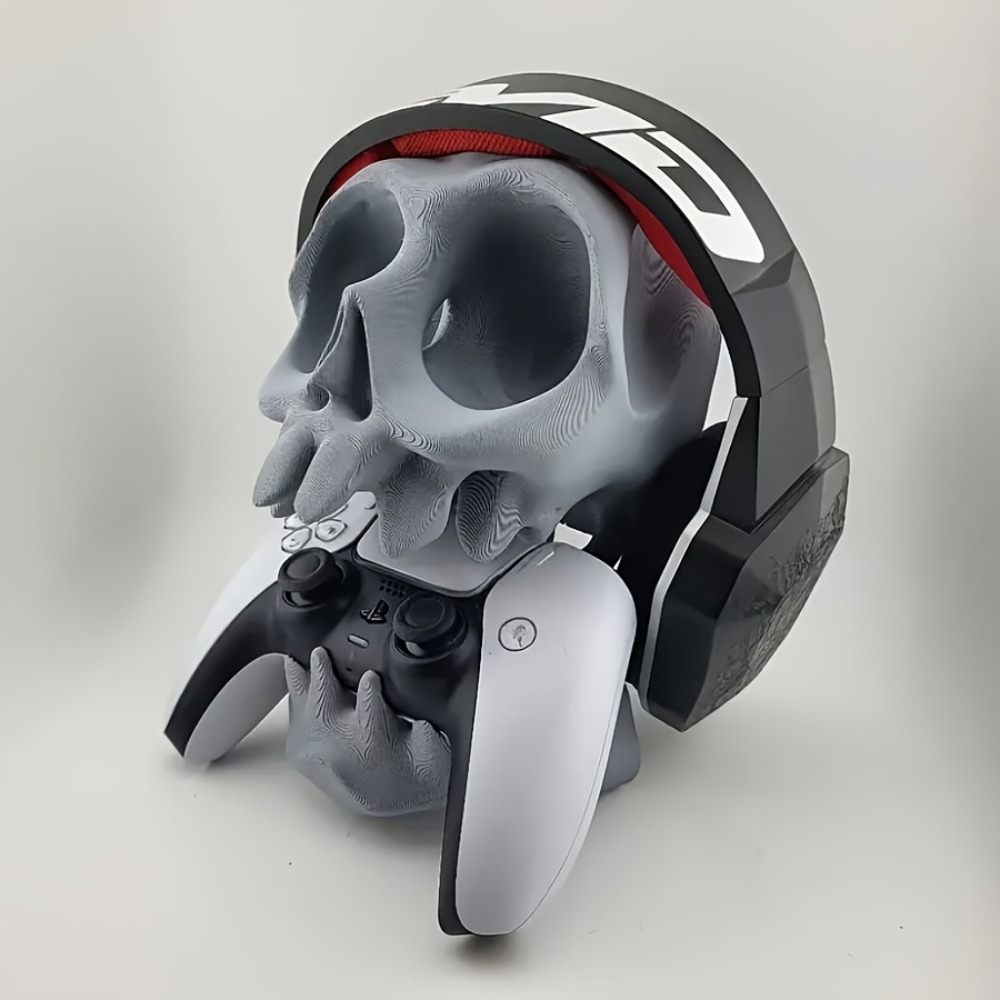 Totenkopf-förmiger Controller- – Gaming Accessories Holder Bewertung und Preis