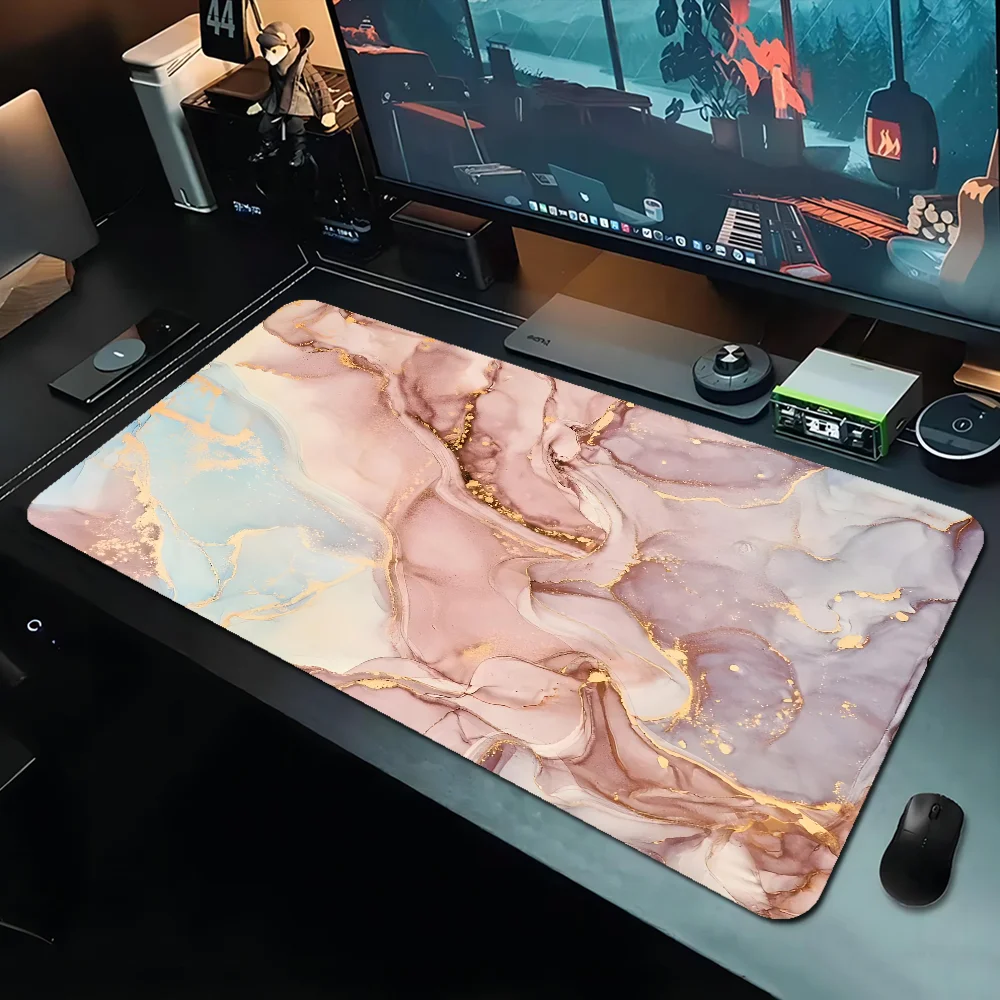 Großes modisches Marmor-Mauspa – Gaming Accessories Officeworks Bewertung und Preis
