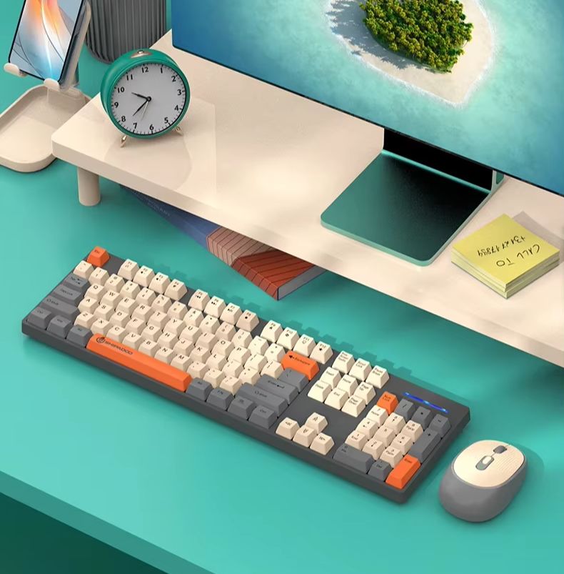 2.4G Büro-Wireless-PC-Tastatur – Gaming Accessories Officeworks Bewertung und Preis