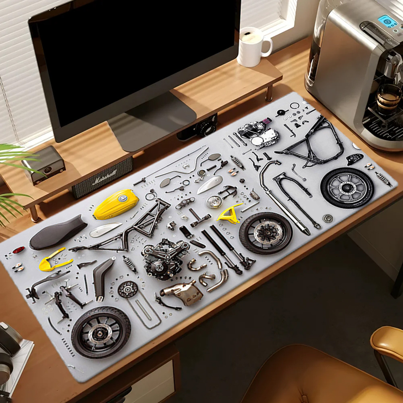 Zerlegbares Diagramm-Gummi-Mau – Gaming Accessories For Desk Bewertung und Preis