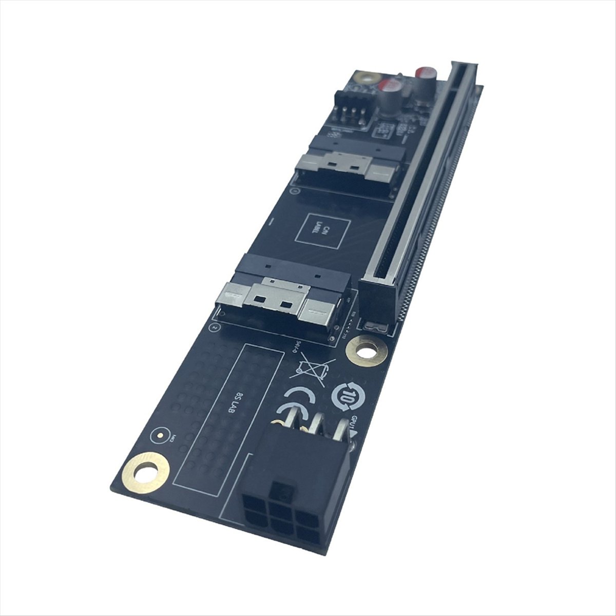 2-Port PCI-E 4.0 X16 auf SlimS – Vertical Gpu Bracket Bewertung und Preis