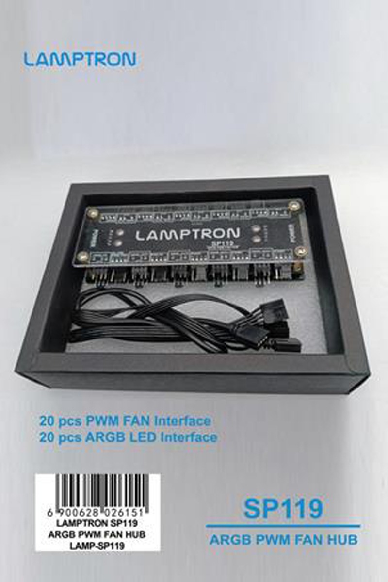 LAMPTRON 20-Wege ARGB PWM Lüft – Gaming Hardware And Accessories Bewertung und Preis