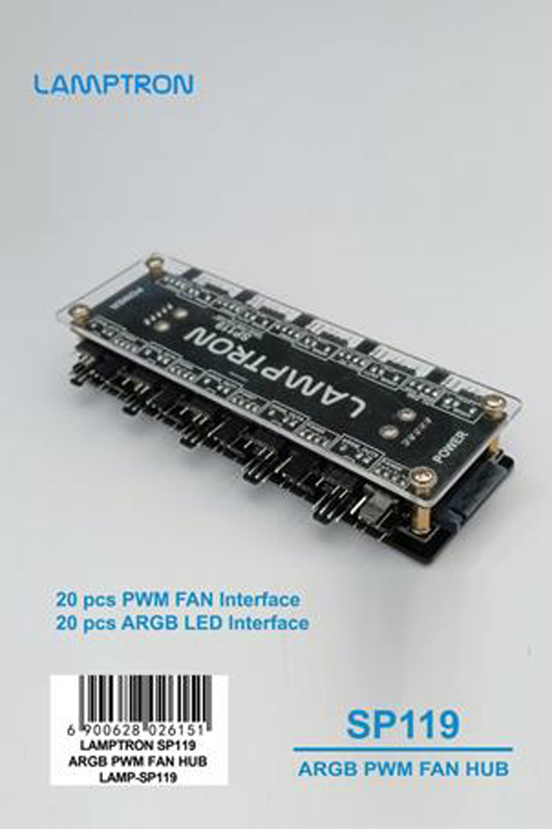 LAMPTRON 20-Wege ARGB PWM Lüft – Gaming Hardware And Accessories Bewertung und Preis