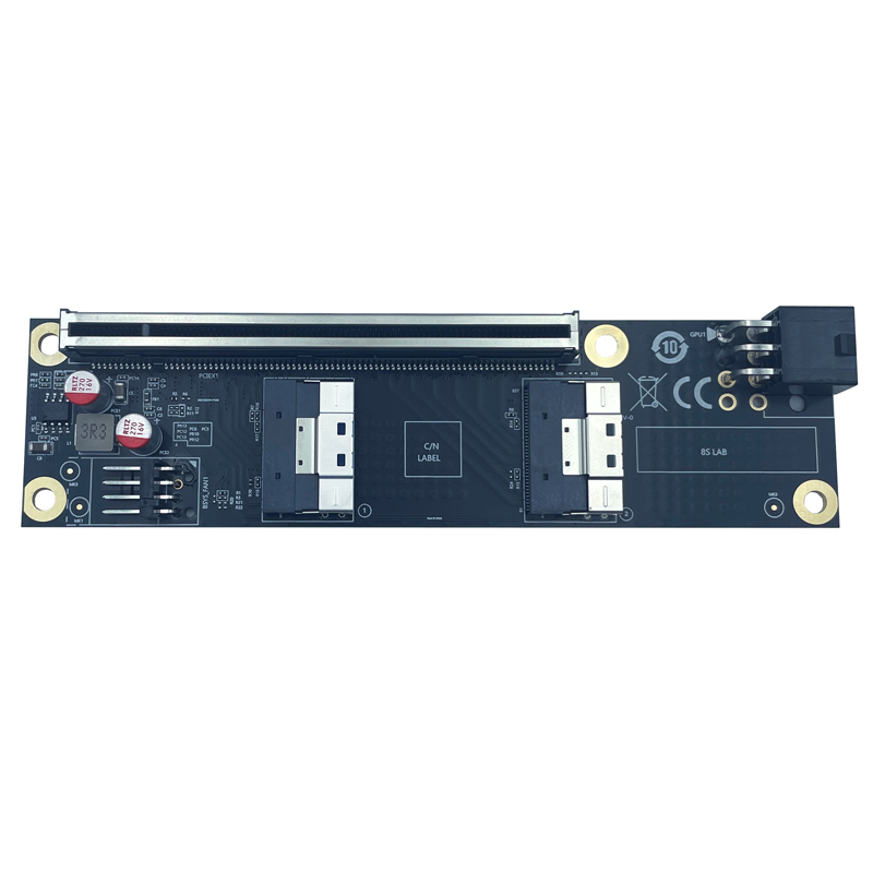 NEUE 2 Port SlimSAS 8i x2 zu P – Vertical Gpu Bracket Bewertung und Preis